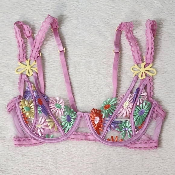 New!For Love and Lemons Gia Underwire Bra - Picture 8 of 15